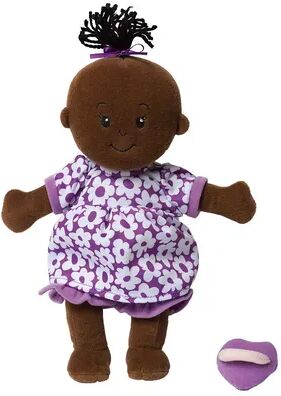 Manhattan Toy Wee Baby Stella Brown 12-Inch Soft Baby Doll, Multicolor