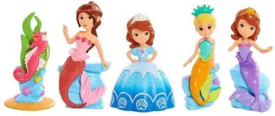 Sofia The First Disney Junior Sofia the First Royal Friends Underwater Adventure Figure Set - Mermaids, Multicolor