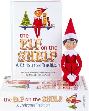 The Elf on the Shelf Elf Figure and Story Set, Multicolor