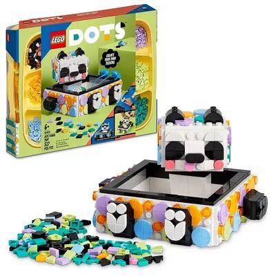 Lego DOTS Cute Panda Tray 41959 DIY Craft Kit (517 Pieces), Multicolor