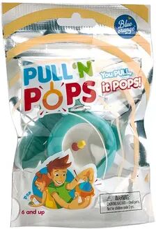 Unbranded Pull 'N Pops Big Bubble Cupcake Fidget Toy, Blue