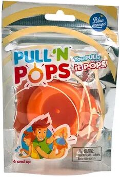 Unbranded Pull 'N Pops Big Bubble Cat Fidget Toy, Orange