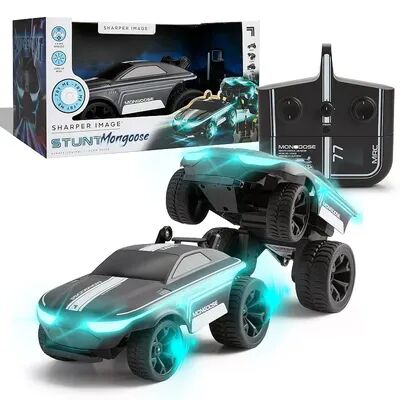 Sharper Image Stunt Mongoose LED Toy RC Car, Black