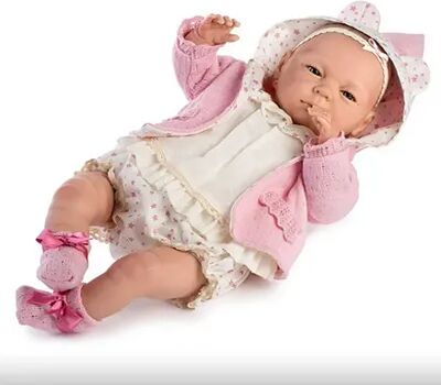 Ann Lauren Dolls Julia Reborn Baby Doll, Pink