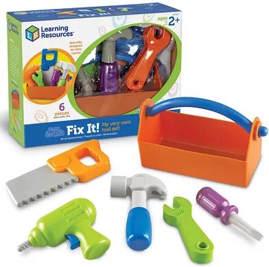 Learning Resources New Sprouts Fix It! My Very Own Tool Set, Multicolor