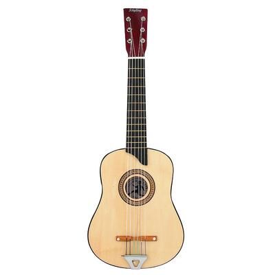 Schylling 6-String Acoustic Toy Guitar, Multicolor