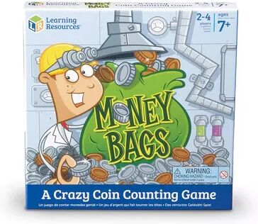 Learning Resources Money Bags Coin Value Board Game, Multicolor