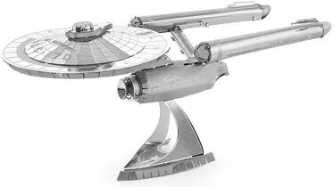 Kohl's Metal Earth 3D Laser Cut Model Star Trek U.S.S. Enterprise NCC-1701 Kit by Fascinations, Multicolor