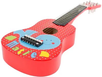 Hey! Play! 6-String Acoustic Toy Guitar, Multicolor