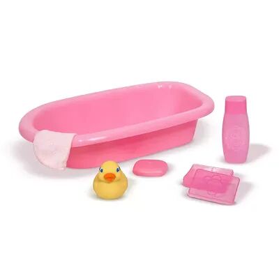 Melissa & Doug Mine to Love Doll Bathtub Set, Multicolor