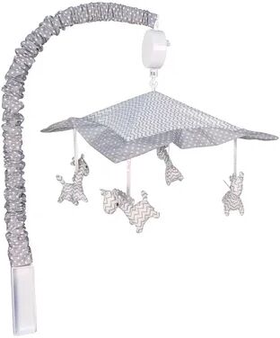 Trend Lab Safari Chevron Giraffe Musical Mobile, Grey