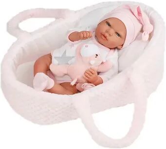 Ann Lauren Dolls Reborn Baby Doll Natalia, Pink