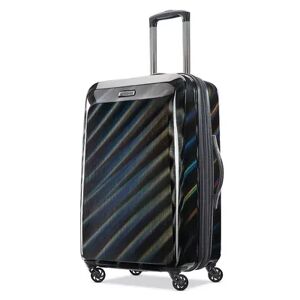 American Tourister Moonlight Hardside Spinner Luggage, Black, 21 Carryon