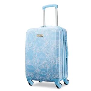 American Tourister Disney's Cinderella 21-Inch Carry-On Hardside Spinner Luggage, Blue, 21 Carryon
