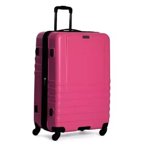 Ben Sherman Hereford Hardside Spinner Luggage, Light Pink, 20 Carryon