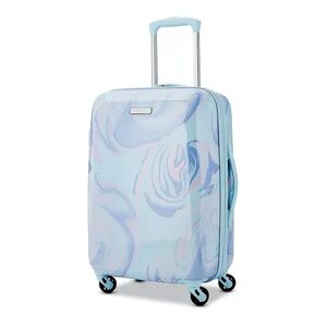 American Tourister Burst Max Printed Hardside Spinner Luggage, Multicolor, 24 INCH