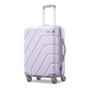 American Tourister Burst Trio Max Hardside Spinner Luggage, Lt Purple, 20 Carryon