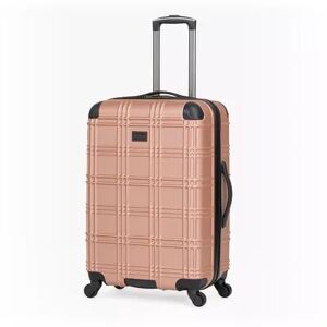Ben Sherman Nottingham Hardside Spinner Luggage, Pink, 20 Carryon