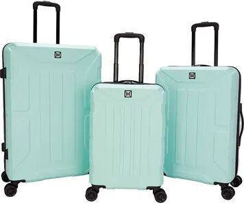 Travel Hardware 3-Piece Hardside Spinner Luggage Set, Blue