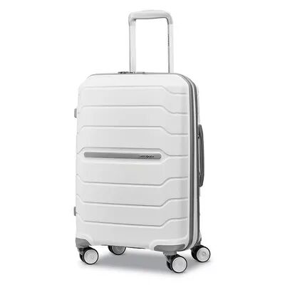 Samsonite Freeform Hardside Spinner Luggage, White, 24 INCH
