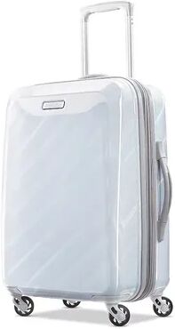 American Tourister Moonlight Hardside Spinner Luggage, White, 28 INCH