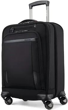 Samsonite Pro Vertical Spinner Mobile Office Carry-On Spinner Luggage, Black, Cmptr Case