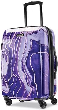 American Tourister Burst Max Printed Hardside Spinner Luggage, Multicolor, 28 INCH