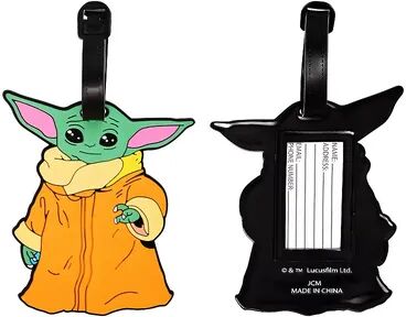 Disney The Child Luggage Tag Set, Multicolor