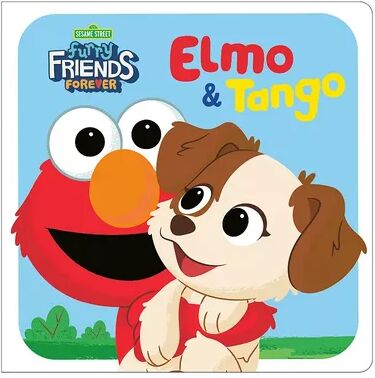 Penguin Random House Sesame Street Furry Friends Forever: Elmo & Tango Hardcover Children's Book, Multicolor