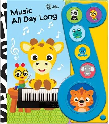 Unbranded Baby Einstein Music All Day Long Little Music Note 6 Button Songbook Plus, Multicolor