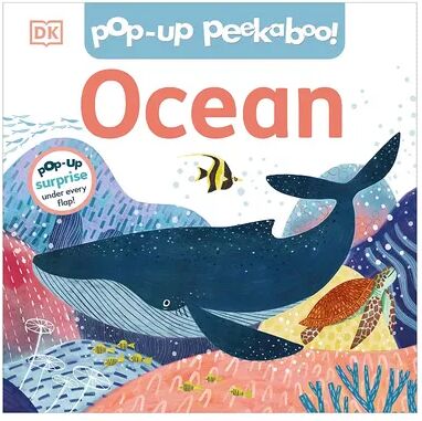 Penguin Random House Pop-Up Peekaboo! Ocean Hardcover Children's Book, Multicolor