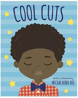 Penguin Random House Cool Cuts by Mechal Renee Roe Hardcover Children's Book, Multicolor