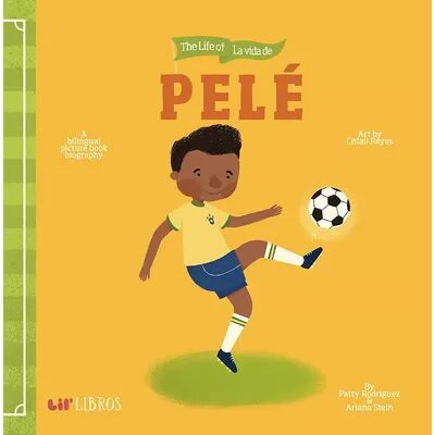 Lil' Libros The Life of / La vida de Pelé Board Book, Multicolor