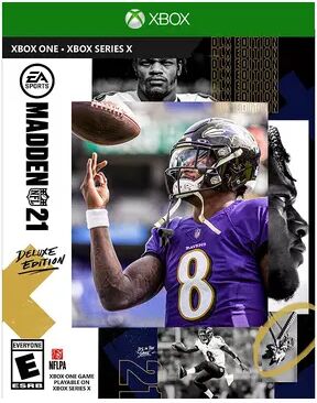 Xbox Madden NFL 21 Deluxe Edition for Xbox One, Multicolor