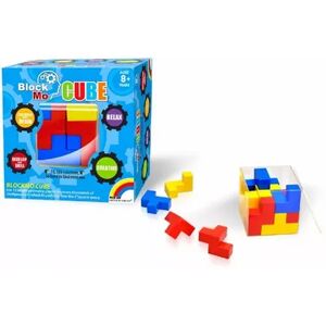 New Entertainment Blockmo Puzzle Cube, Multicolor