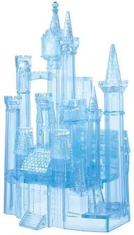 University Games 3D Crystal Puzzle - Disney's Cinderella's Castle 71-Pieces, Multicolor