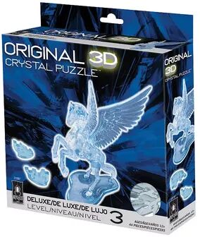 University Games 3D Crystal Puzzle - Pegasus 44-Pieces, Multicolor