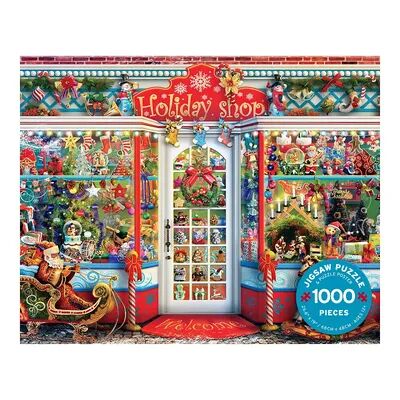 Ceaco Holiday Shop 1000-Piece Jigsaw Puzzle, Multicolor