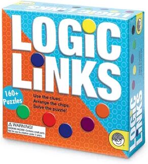 MindWare Logic Links Puzzle Game, Multicolor