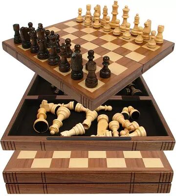 Trademark Global Wooden Chess Set, Multicolor