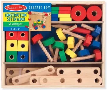 Melissa & Doug Construction Set in a Box, Multicolor