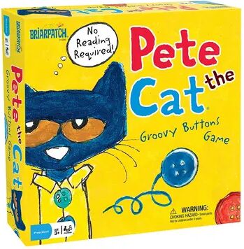 Briarpatch Pete the Cat Groovy Buttons Game, Multicolor