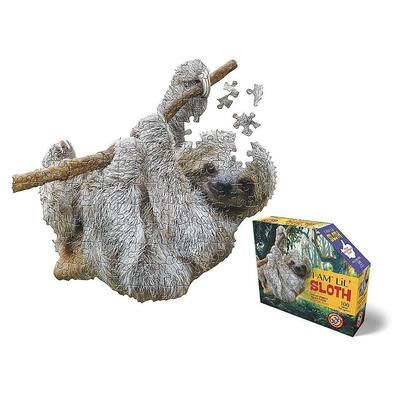 Madd Capp Puzzle - I Am Sloth 100 Piece Puzzle, Multicolor