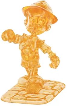 University Games 3D Crystal Puzzle - Disney's Pinocchio 38-Pieces, Multicolor