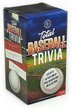 Professor Puzzle Total Baseball Trivia Cards, Multicolor