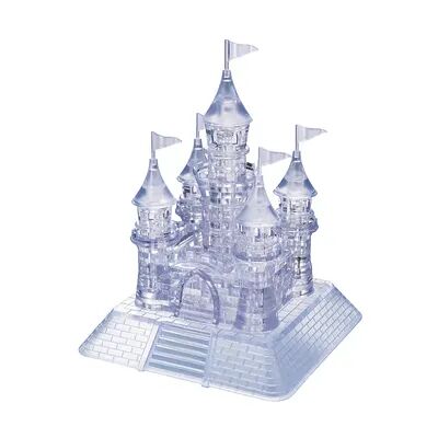 BePuzzled Deluxe 3D Crystal Castle Puzzle, Multicolor