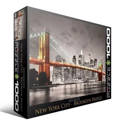 Eurographics 1000-pc. City Collection New York City Brooklyn Bridge Jigsaw Puzzle, Multicolor