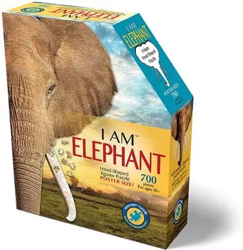 Unbranded Madd Capp Puzzles - I Am Elephant 550 Piece Puzzle, Multicolor