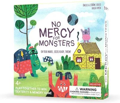 Unbranded No Mercy For Monsters Book & Game, Multicolor