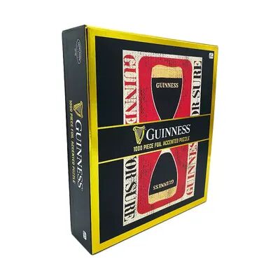 Front Porch Classics Guinness Foil Accented Puzzle - Retro: 1000 Pieces, Multicolor